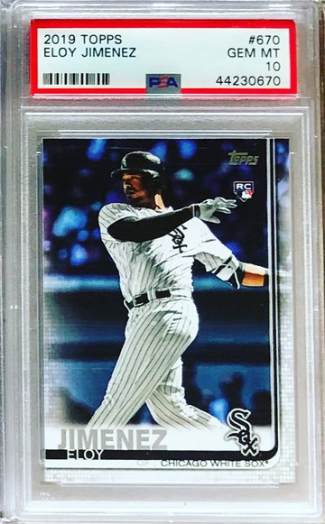 2019 Topps Series 2 Eloy Jimenez Rookie RC PSA 10 Qty