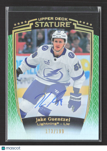 2025 Upper Deck Stature Jake Guentzel #16 Green /199