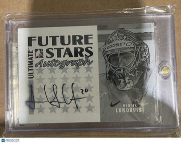 2005-06 In the Game Ultimate Memorabilia 6th Edition Henrik Lundqvist Silver Parallel/Variety Rookie