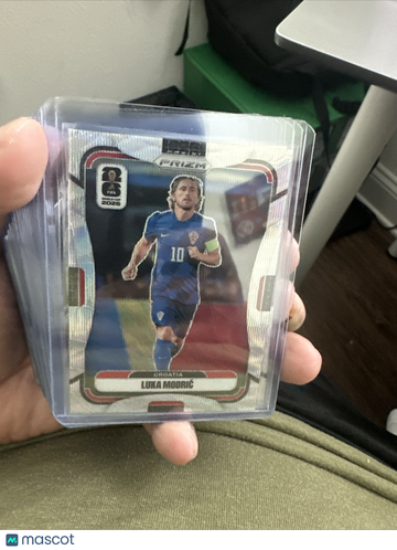 2026 Panini Prizm FIFA World Cup Luka Modrić #200 Silver Wave