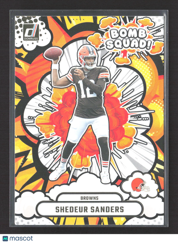 2025 Panini Donruss Football Bomb Squad Shedeur Sanders #BS-SSS