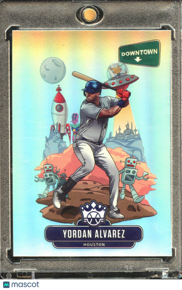 2020 Panini Diamond Kings Downtown Yordan Alvarez #D4