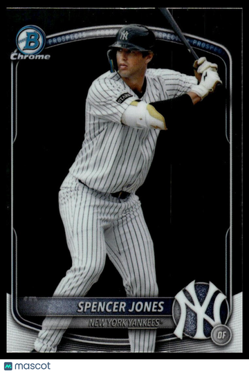 2025 Bowman Draft Spencer Jones #BDC-9 Chrome