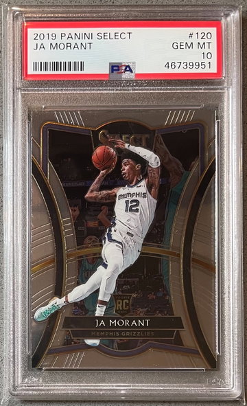 2019-20 Select Premier JA Morant PSA 10