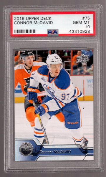 Connor McDavid 2016-17 Upper Deck 2nd Year