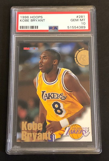 1996 Hoops Kobe Bryant #281 PSA 10
