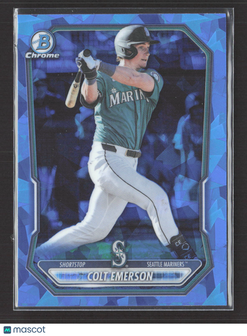 2024 Bowman Chrome Colt Emerson #BCP-108 Blue Sapphire /16.