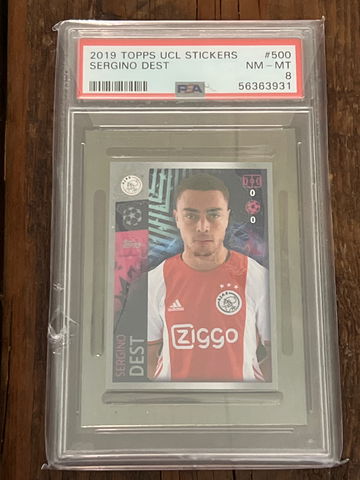 2019 Topps UCL stickers #500 Sergino Dest 
