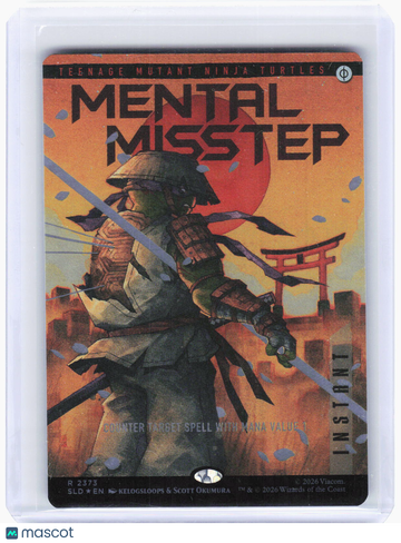 Secret Lair Drop Series Mental Misstep Foil Rare #2373