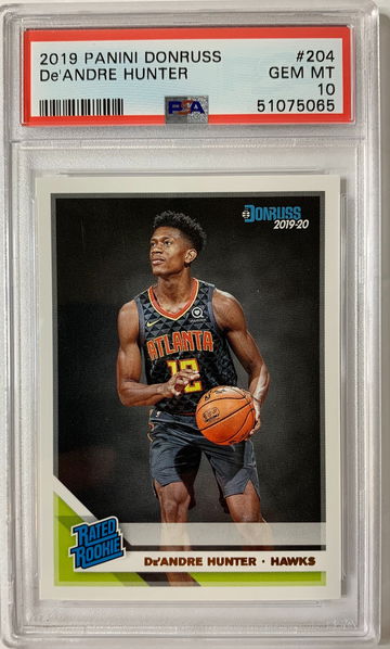2019 Panini Donruss De'Andre Hunter PSA 10 Gem Mint