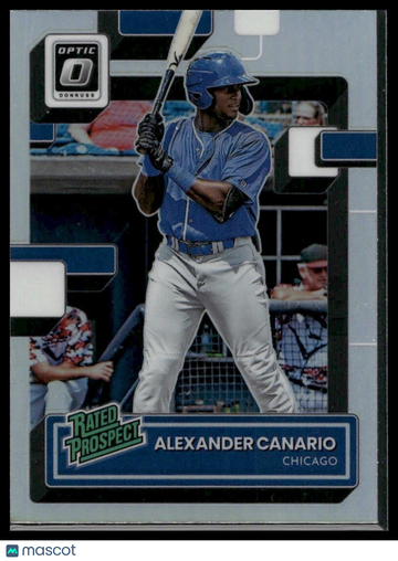 2022 Donruss Optic Alexander Canario #RP-12 Rated Prospects Holo Prizm