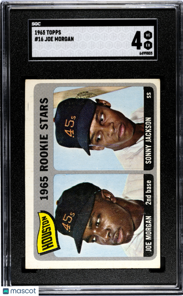 1965 Topps Joe Morgan #16 SGC 4