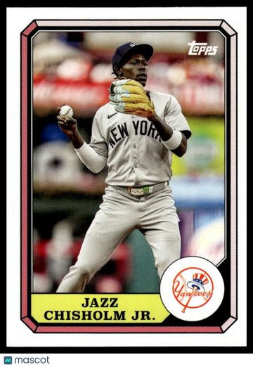 2025 Topps Archives Jazz Chisholm Jr. #87BB-21 1987 Topps Boardwalk and Baseball