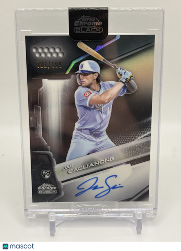 2026 Topps Chrome Black Jac Caglianone #CBA-CAG Refractor /199 RC