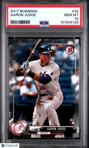 2017 Bowman Aaron Judge #32 PSA 10