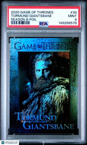 2020 Game Of Thrones Season 8 Tormund Giantsbane #39 PSA 9