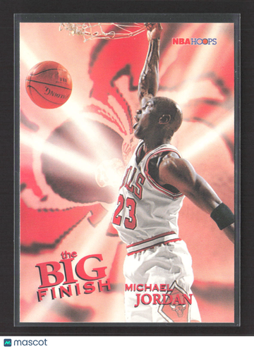1996 SkyBox NBA Hoops The Big Finish Michael Jordan #176