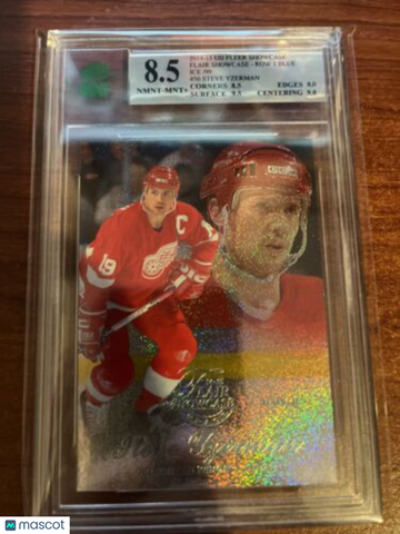 2014-15 Fleer Showcase Steve Yzerman MNT 8.5