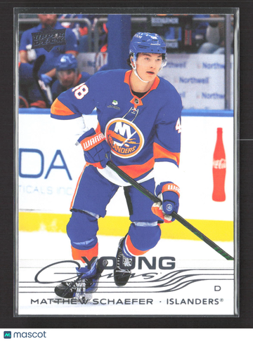 2025 Upper Deck Series 2 Young Guns Matthew Schaefer #451