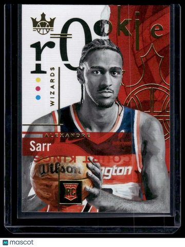 2024-25 Panini Court Kings Alexandre Sarr #129