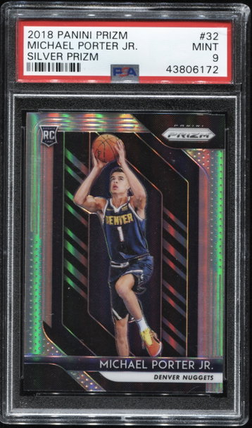 Michael Porter Jr. 2018-19 Prizm Silver PSA 9