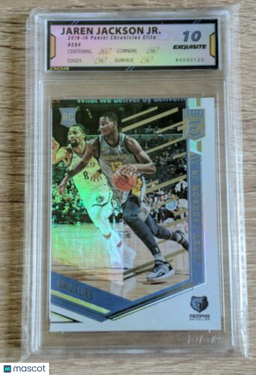 2018 Panini Chronicles Jaren Jackson #284 Rookie DGA 10