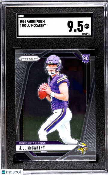 2024 Panini Prizm JJ Mccarthy #400 SGC 9.5