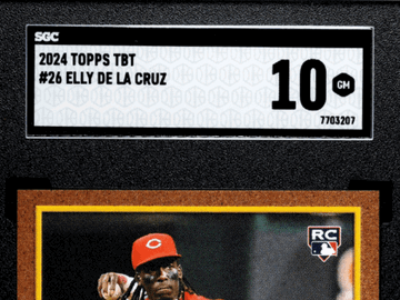 2024 Topps Tbt Elly De La Cruz #26 SGC 10
