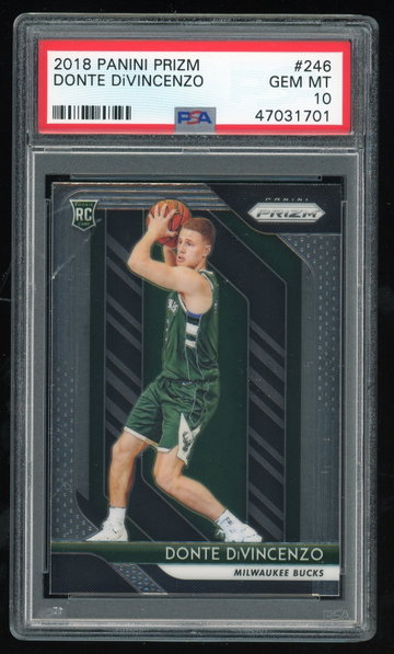 2018 Prizm Donte Divincenzo