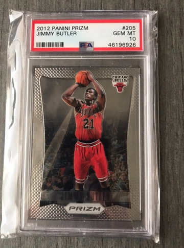 2012 prizm jimmy butler psa 10