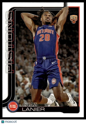 2025-26 Topps Chaz Lanier #238 RC