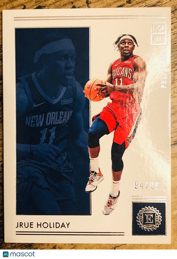2018 Panini Encased #6 JRUE HOLIDAY SP /99 New Orleans Pelicans Celtics