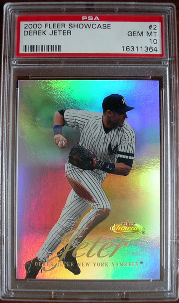 Derek Jeter 2000 Fleer Showcase PSA 10