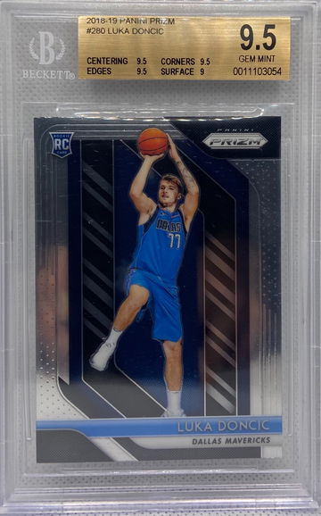 2018 Panini Prizm #280 Luka Doncic BGS 9.5 GEM MINT