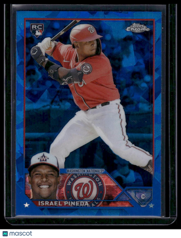 2023 Topps Chrome Sapphire Edition Israel Pineda #447 RC