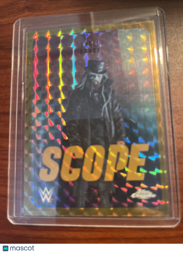2026 Topps Chrome WWE Uncle Howdy #SCO-10 Gold Geometric Short Print Parallel/Variety Insert