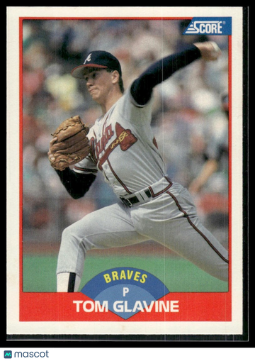 1989 Score Tom Glavine #442