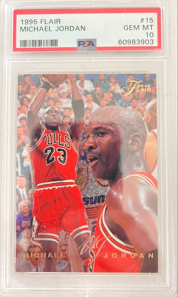 1995 Flair Michael Jordan PSA 10 Gem Mint