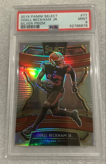 2019 Select Silver Odell Beckham JR. Concourse Psa9 Browns 