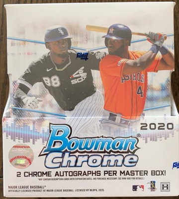2020 Bowman Chrome Sealed Box