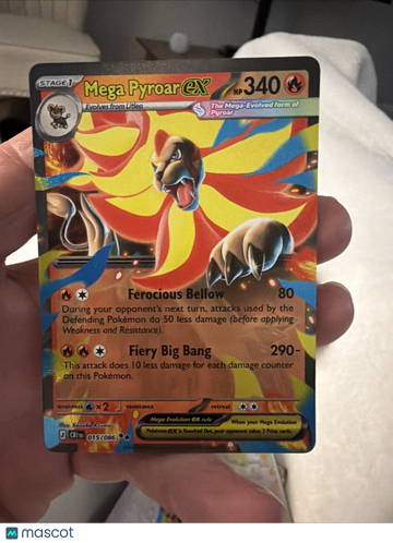 Breakpoint Pyroar Holo Ultra Rare Full Art #015/086