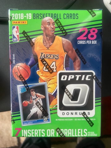 2018-19 Donruss optic blaster box