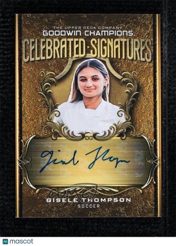 2024 Upper Deck Goodwin Champions - Celebrated Signatures - Achie Gisele Thompson #CS-GT Achievement Rookie