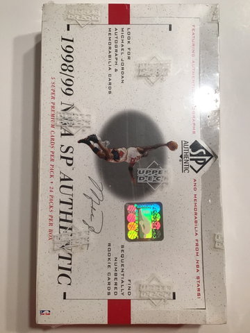 1998-99 NBA SP AUTHENTIC 🏀 Box - CARTER, NOWITZKI , PIERCE RC Yr