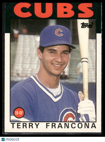 1986 Topps Traded Terry Francona #38T