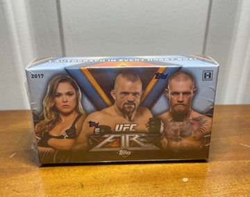 2017 Topps UFC FIRE EXCLUSIVE Factory Sealed HOBBY BOX-AUTHENTIC UFC AUTOGRAPH