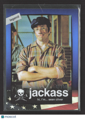 2022 zerocool Jackass Sean Cliver 47/50 Legend #25