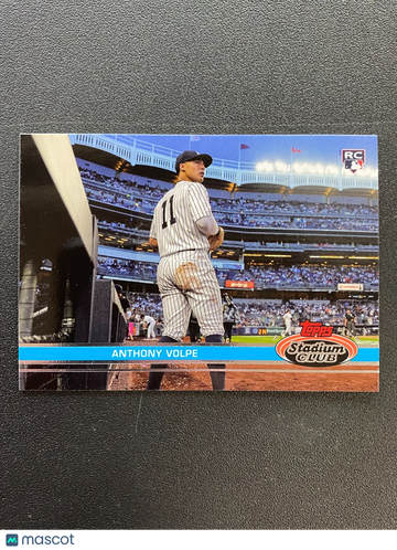 2023 Topps Stadium Club Anthony Volpe Rookie
