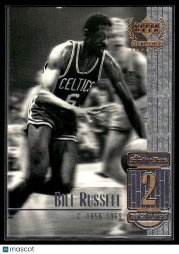 1998-99 Upper Deck Century Legends Bill Russell #2
