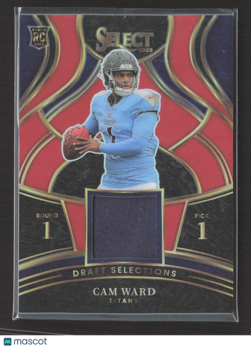2026 Panini Select Prizm Draft Selections Cam Ward #DSM-CWD Memorabilia